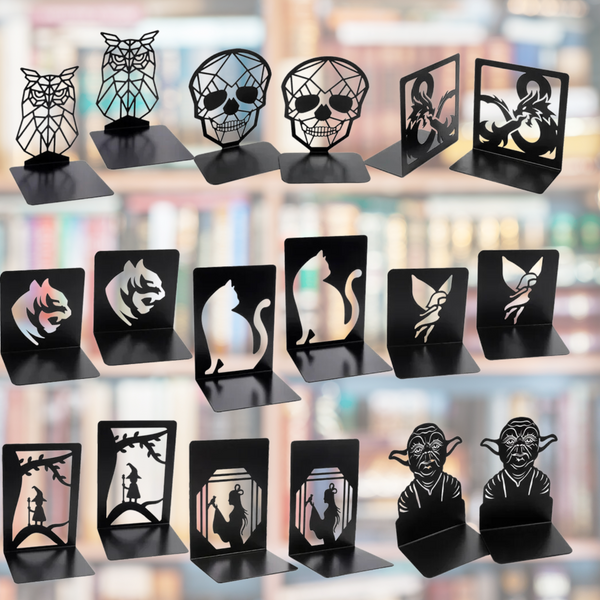 Creative Metal Support Holder Bookends