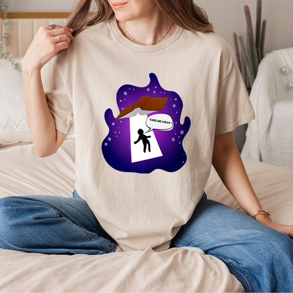 "Take Me Away" – 100% Cotton Tee