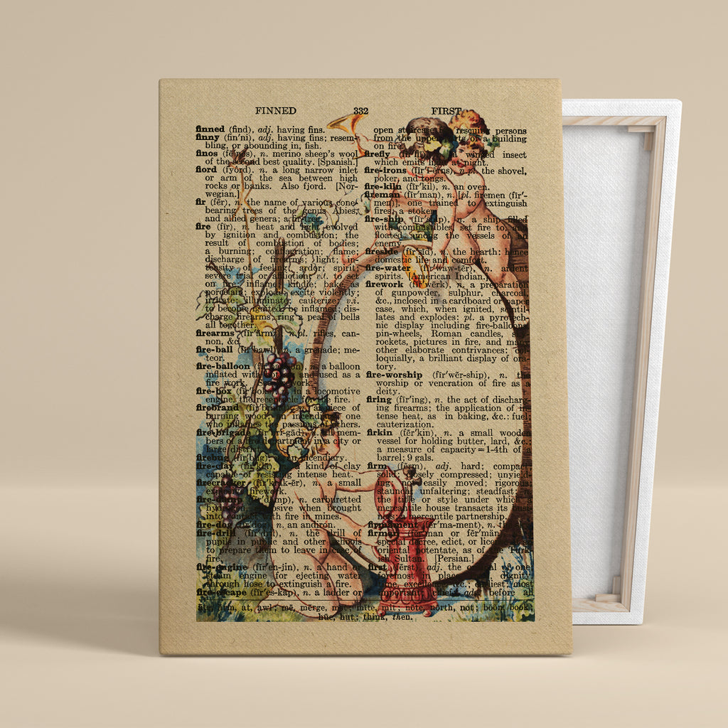 "Garden Reverie" – Canvas Art, 0.75" Frame