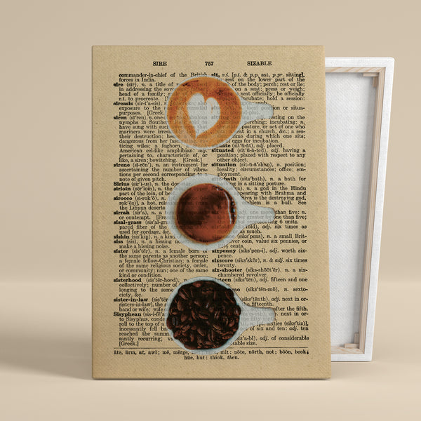 Kitchen art. Matte Canvas, Stretched, 0.75"