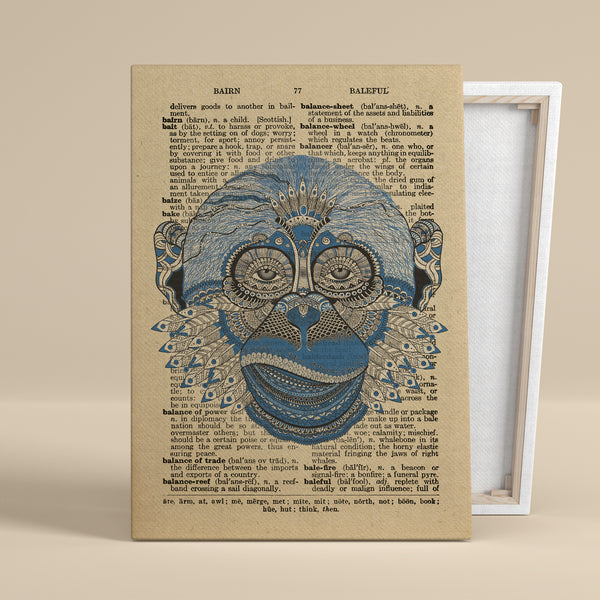 "Mystical Gaze" – Canvas Art, 0.75" Frame