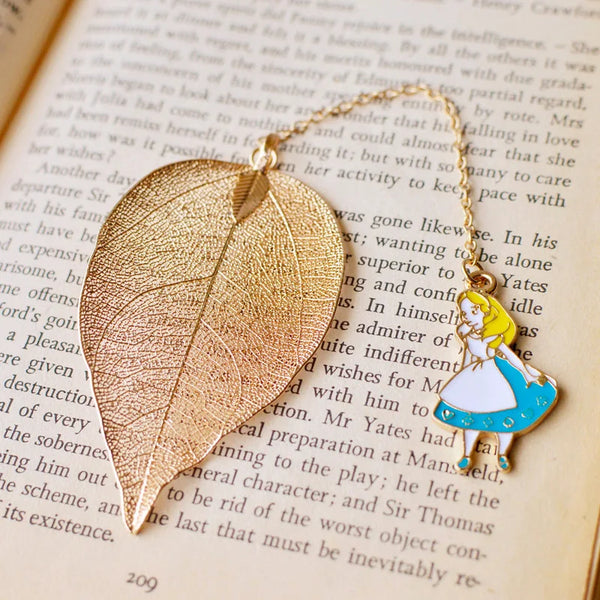 Vein Textured Alice  Bookmark