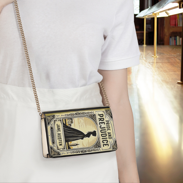 PU crossbody bag-  - Pride and Prejudice