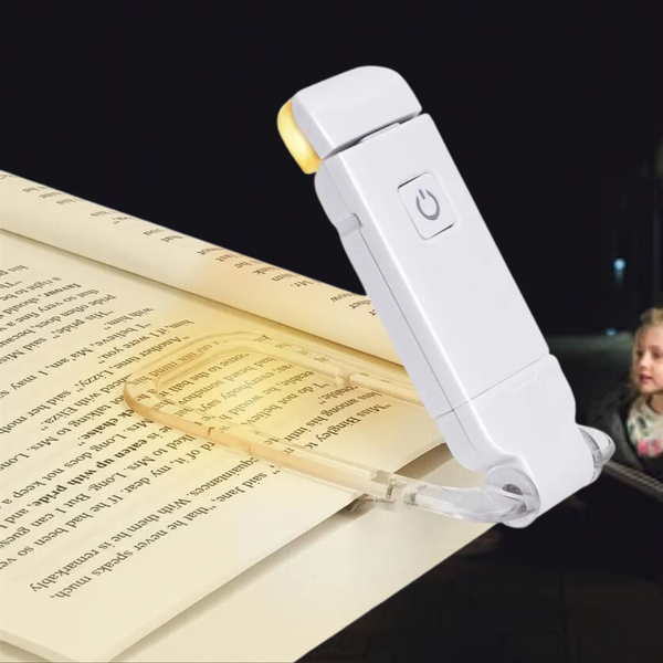 LED Eye-Soothing Book Reading Clip Lamp