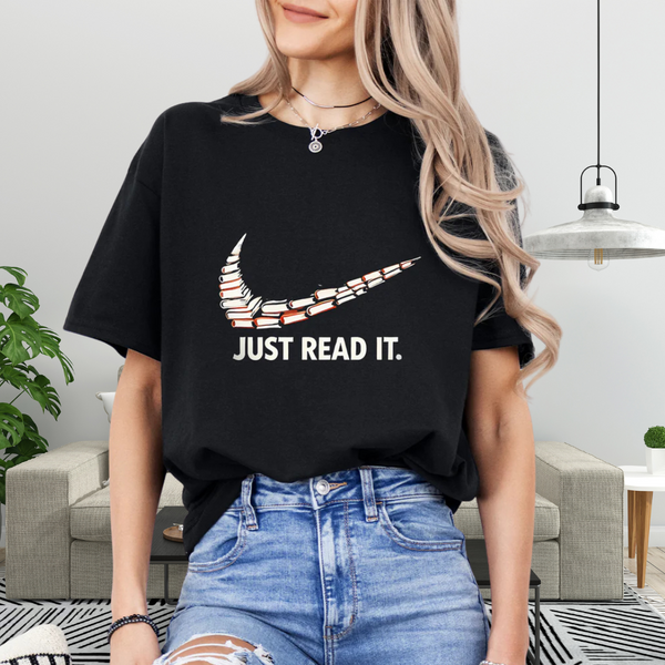 Just read it. Unisex Heavy Cotton Tee